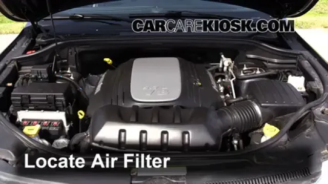 2012 Jeep Grand Cherokee Limited 5.7L V8 Filtro de aire (motor) Cambio